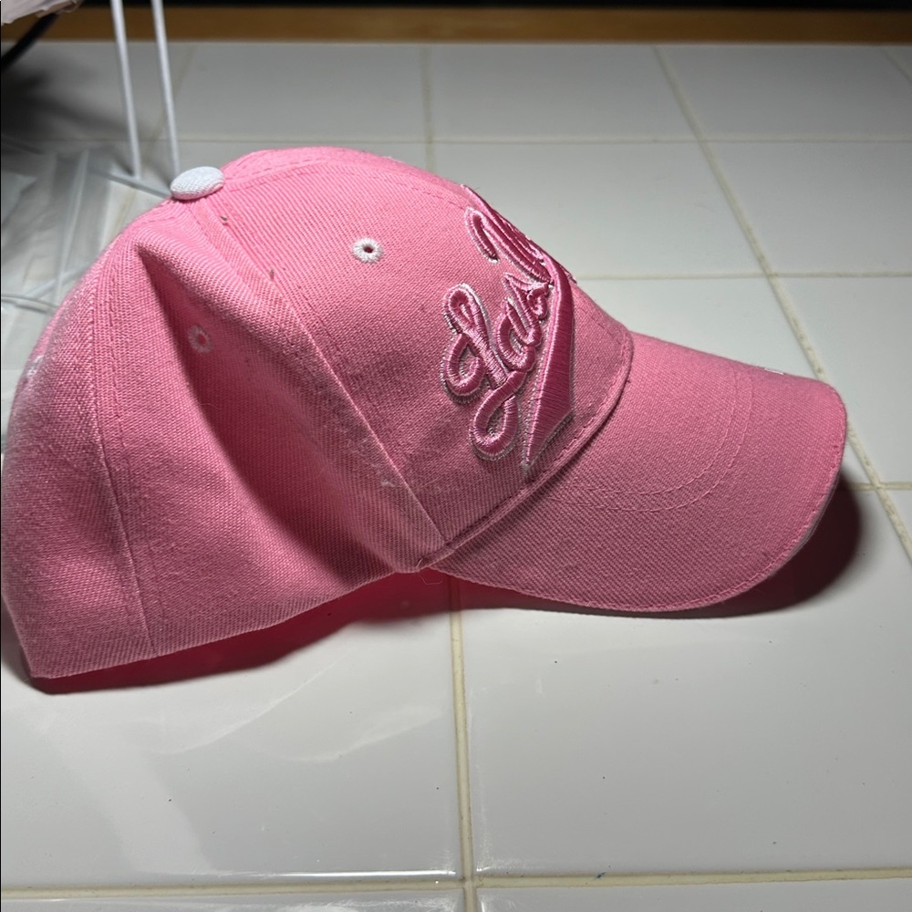 Pink Las Vegas Baseball Cap - Picture 3 of 3